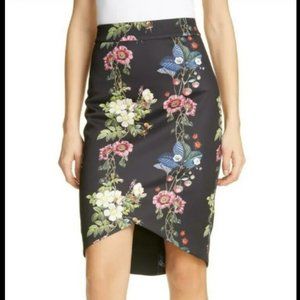 Ted Baker London Ruella Oracle Pencil Skirt in Black - Size 1